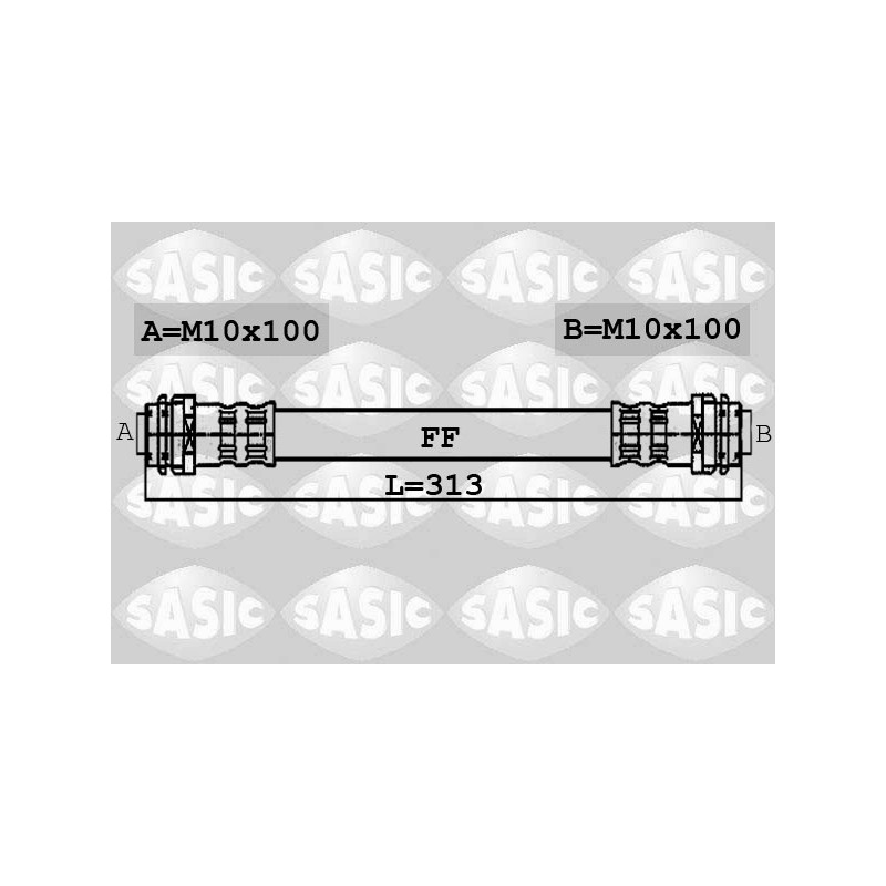Flexible De Frein Arrière Pour Toyota Yaris 9094702A47