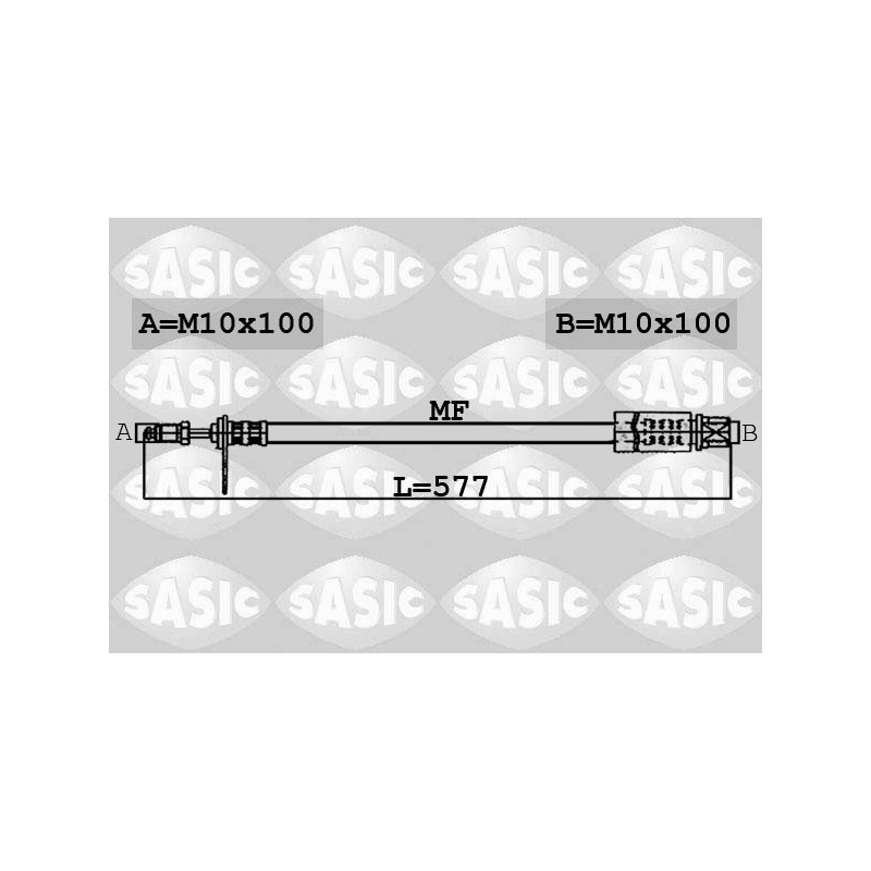 Flexible De Frein Pour Peugeot 406 480679