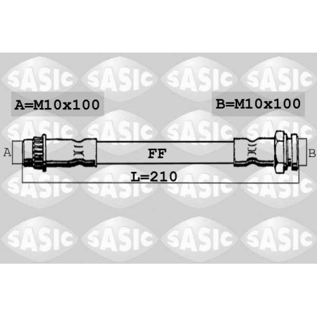 Flexible De Frein Arrière Pour Peugeot 307 308 1007 3008 RCZ Citroën DS 4806A1