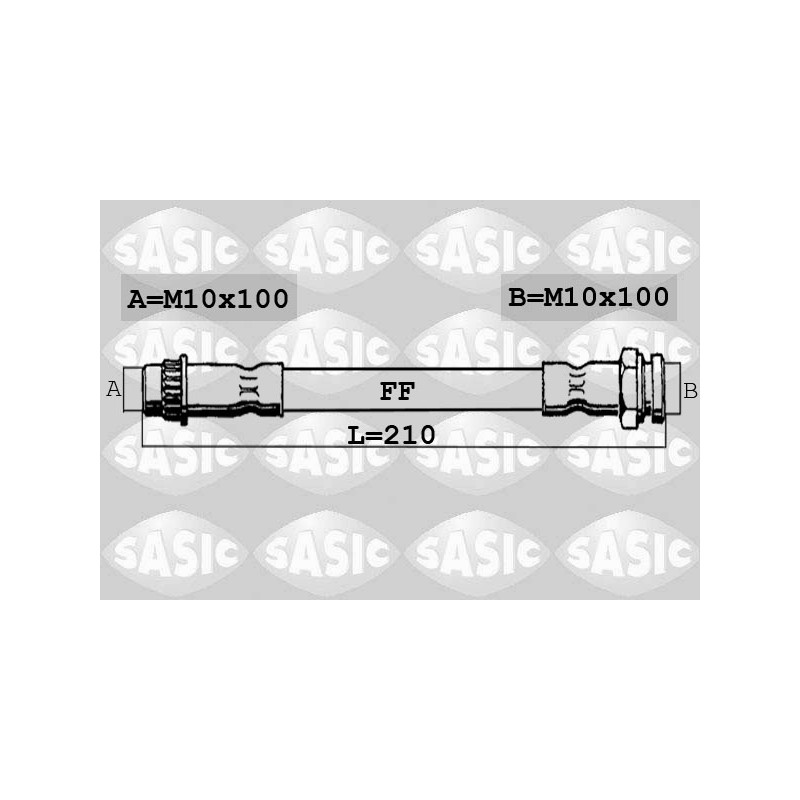 Flexible De Frein Arrière Pour Peugeot 307 308 1007 3008 RCZ Citroën DS 4806A1