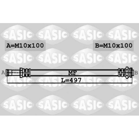 Flexible de Frein Avant Pour VW Seat Alhambra Ford Galaxy 7M0611701D 7335771
