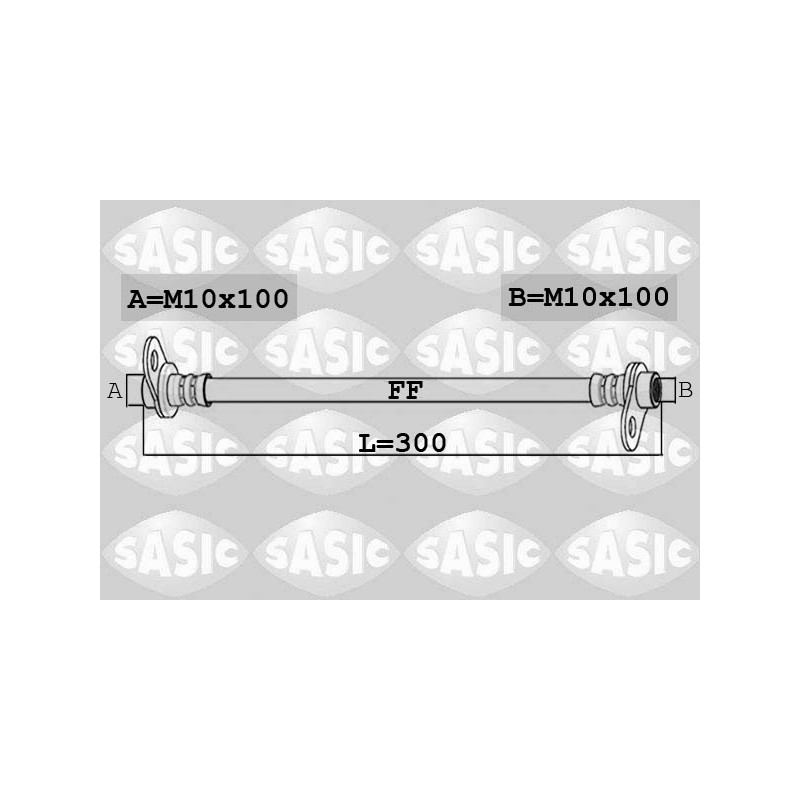 Flexible De Frein Pour Peugeot 4007 Citroën C-Crosser 1609046880 4806J2
