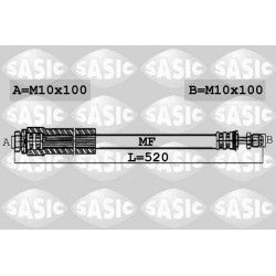 Flexible de Frein Avant Pour Ford Fiesta V Fusion 1201141 1437504