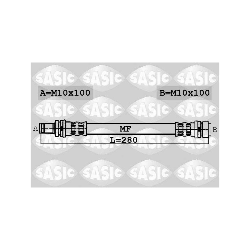 Flexible de Frein Avant Pour Ford Transit 1371521 1438806