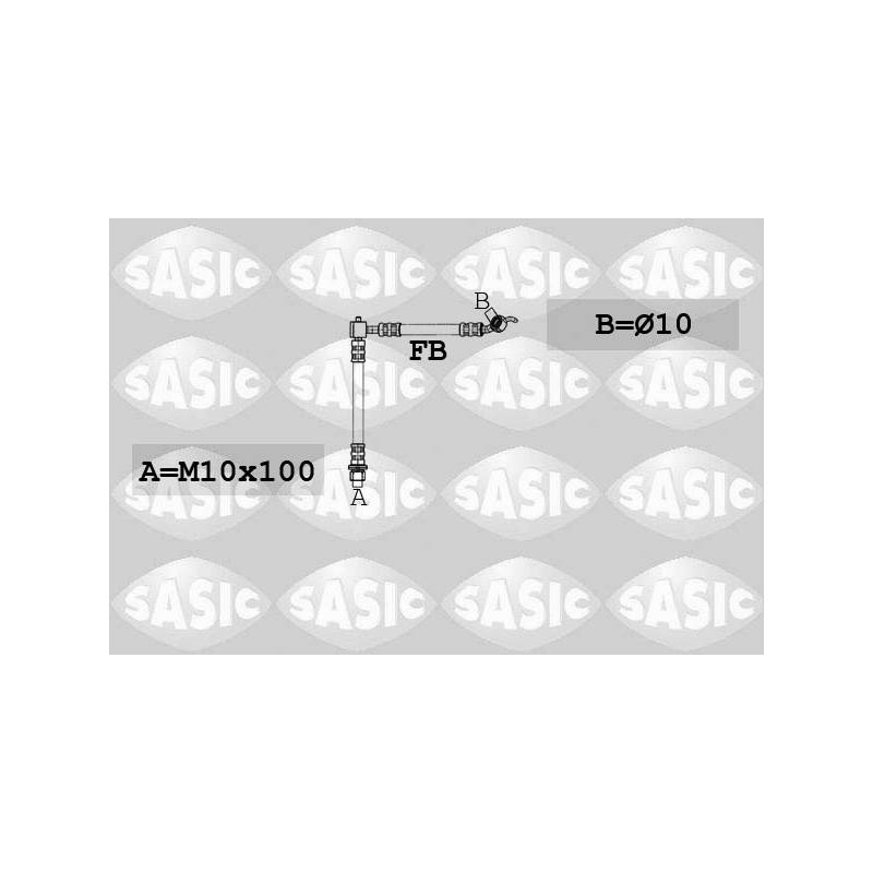 Flexible De Frein Pour Toyota Yaris 9094702C75