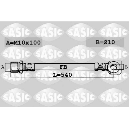 Flexible De Frein Pour Toyota Yaris 9094702A46