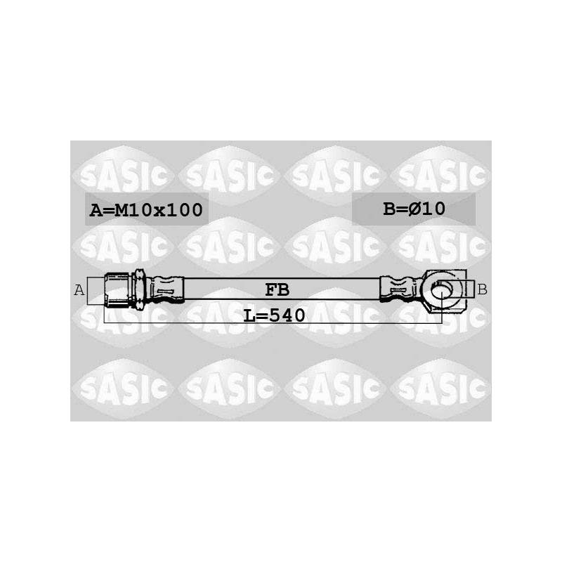 Flexible De Frein Pour Toyota Yaris 9094702A46