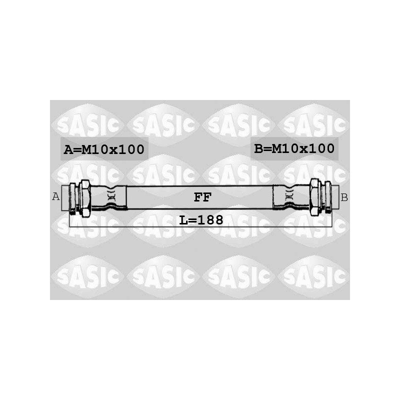 Flexible De Frein Arrière Pour Fiat 500 C 500/595/695 500C/595C/695C 46803893