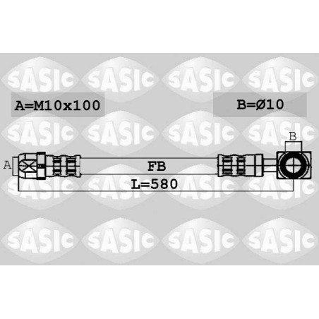 Flexible de Frein Avant Pour Mini Mini 34106779817 34306794002 34321503079