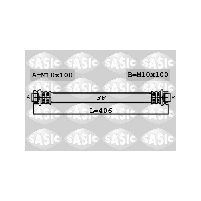 Flexible de Frein Avant Pour Renault Espace IV Laguna II VELSatis 7701050070