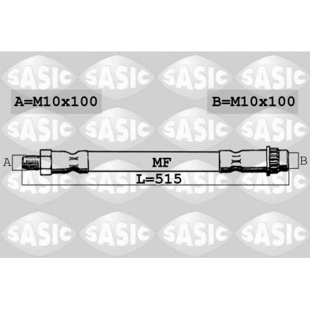 Flexible de Frein Avant Pour Renault Kangoo 462107573R