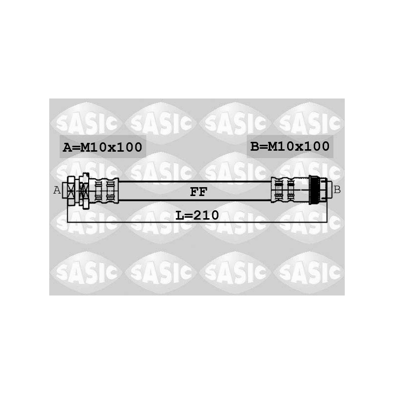 Flexible De Frein Arrière Pour Renault Espace IV Grand Scénic II 7701050073