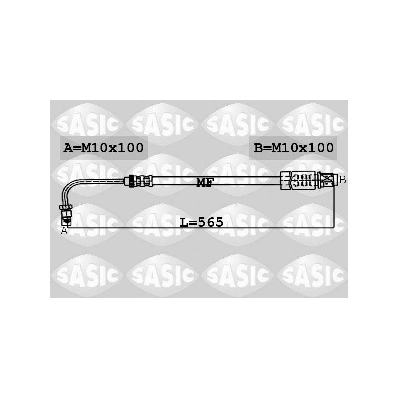 Flexible De Frein Pour Peugeot 406 480689