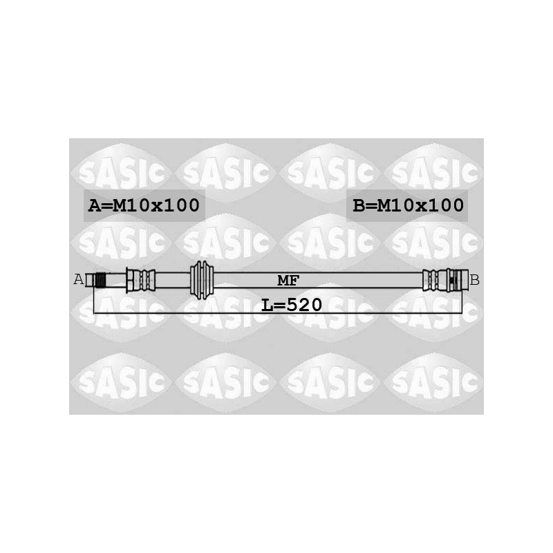Flexible de Frein Avant Pour Audi A4 A5 8K0611707D 8K0611707E