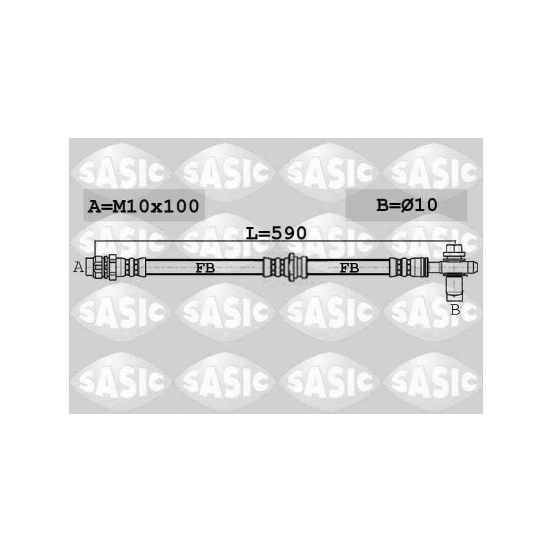 Flexible de Frein Avant Pour VW Tiguan Audi Q3 5N0611701 5N0611701A