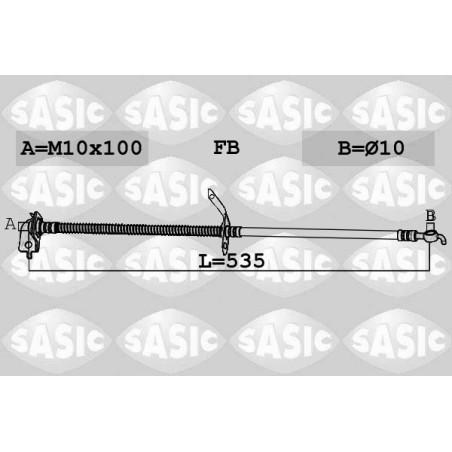Flexible De Frein Pour Hyundai i30 Kia Ceed Pro Cee'D