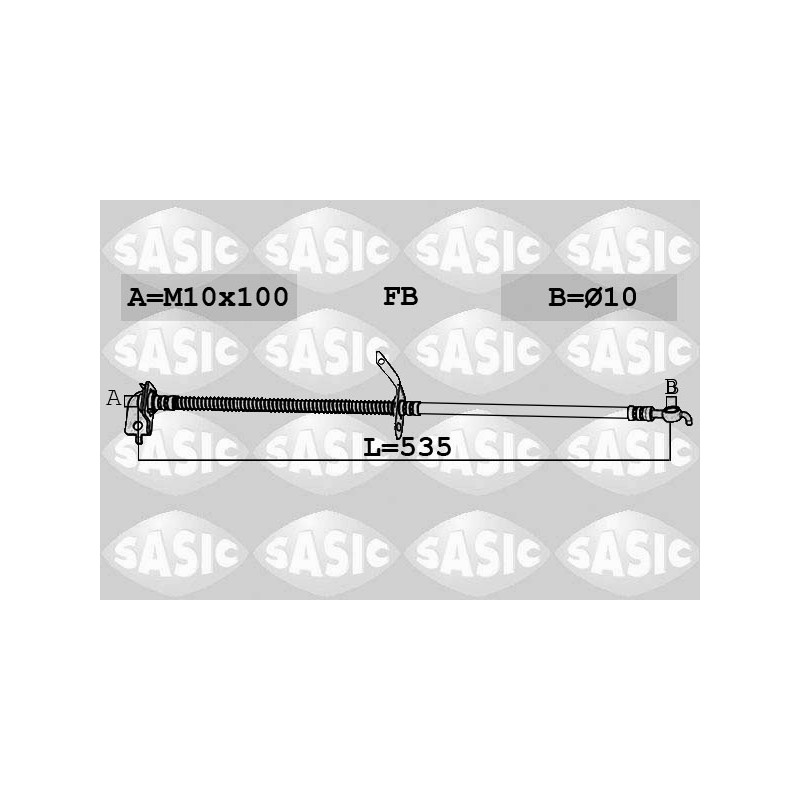Flexible De Frein Pour Hyundai i30 Kia Ceed Pro Cee'D