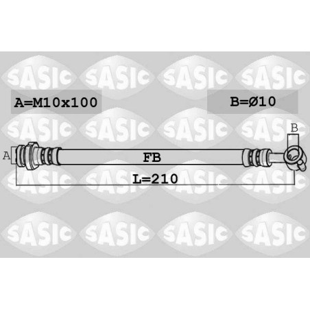 Flexible De Frein Pour Nissan Juke Van 462101KA0B 462101KA1B
