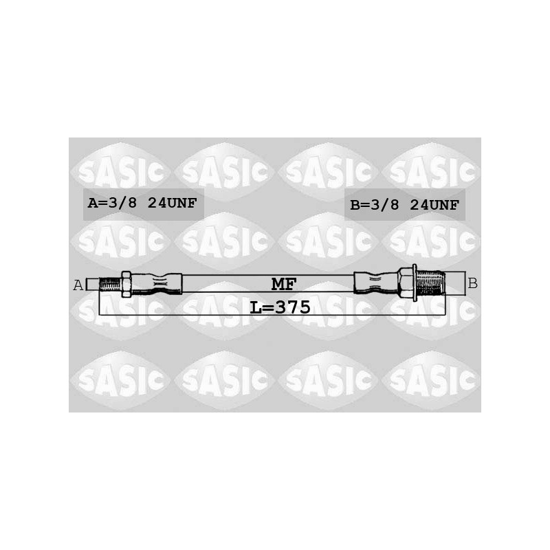 Flexible de Frein Avant Pour Peugeot 404 504 480612