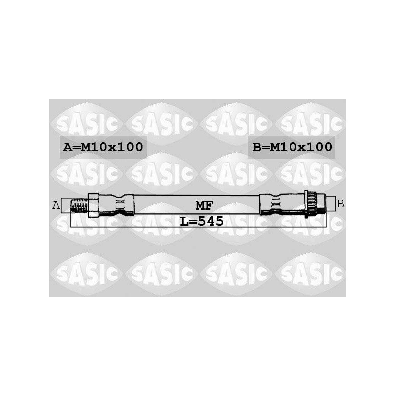 Flexible de Frein Avant Pour Peugeot 306 480663