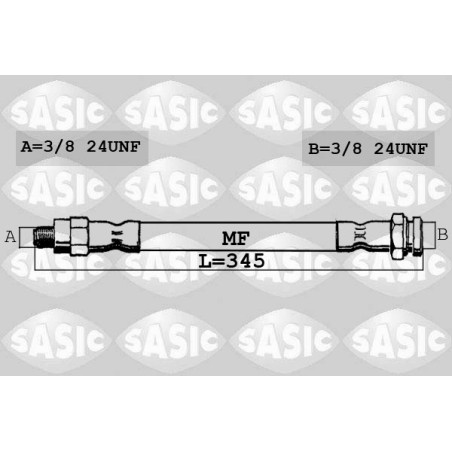 Flexible de Frein Avant Pour Renault 12 Variable 15 16 7701348758 7701454063