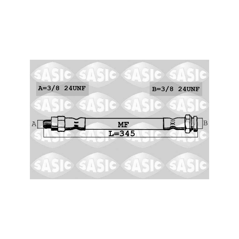 Flexible de Frein Avant Pour Renault 12 Variable 15 16 7701348758 7701454063