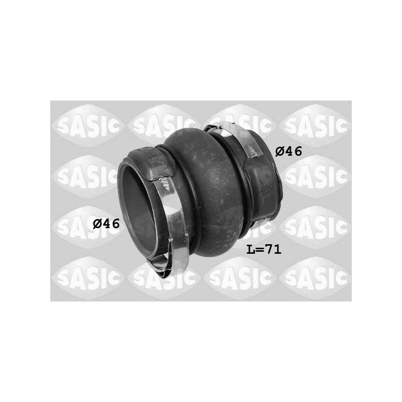Durite De Turbo Pour Peugeot 207 1007 Citroën C2 C3 I