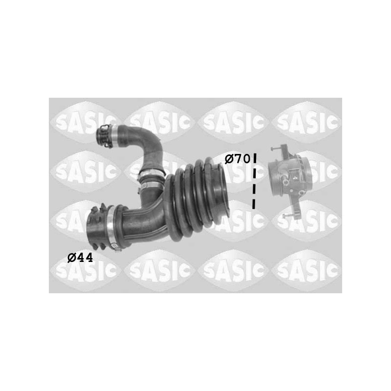 Durite De Turbo Pour Ford C-Max Focus II 1673572 7M519A673FJ