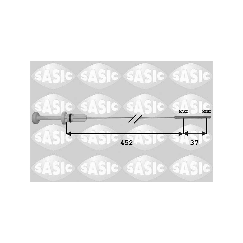 Jauge D'Huile Moteur Pour Peugeot 106 II 206 206+ 207 307 1007 Bipper Partner