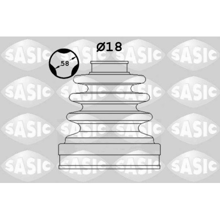 Kit Soufflet De Cardan Pour Ford Fiesta V Fusion 1542346