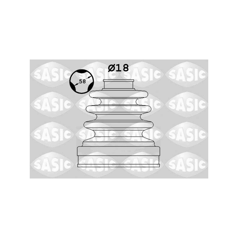 Kit Soufflet De Cardan Pour Ford Fiesta V Fusion 1542346