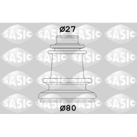 Kit Soufflet De Cardan Pour Renault 9 11 21 Rapid Super 5 7701462101