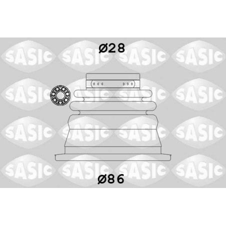 Kit Soufflet De Cardan Pour Renault Clio II Trafic 7701468573 7701470566