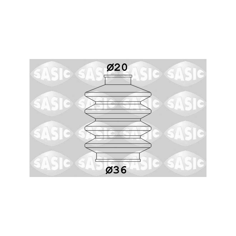 Kit Soufflet De Cardan Pour Citroën 2 CV Acadiane AMI Dyane 5506772