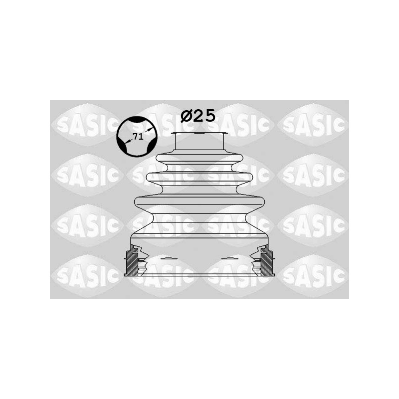 Kit Soufflet De Cardan Pour Ford Focus II Volvo C30 C70 I S40 S60 V60 V70 III