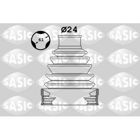 Kit Soufflet De Cardan Pour Renault Laguna II 7701209257