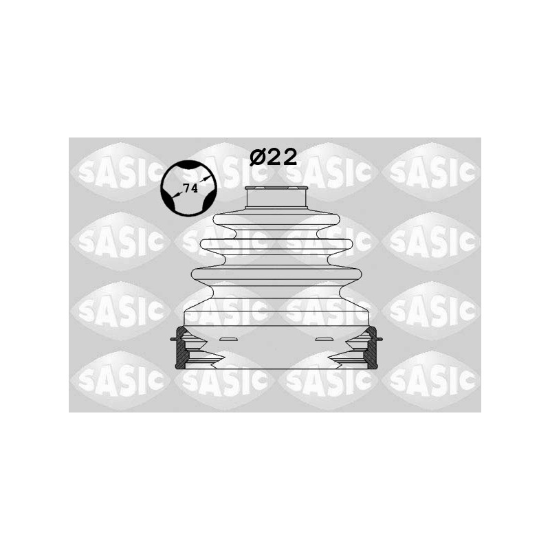 Kit Soufflet De Cardan Pour Renault Grand Scénic II Master VELSatis 7701207258