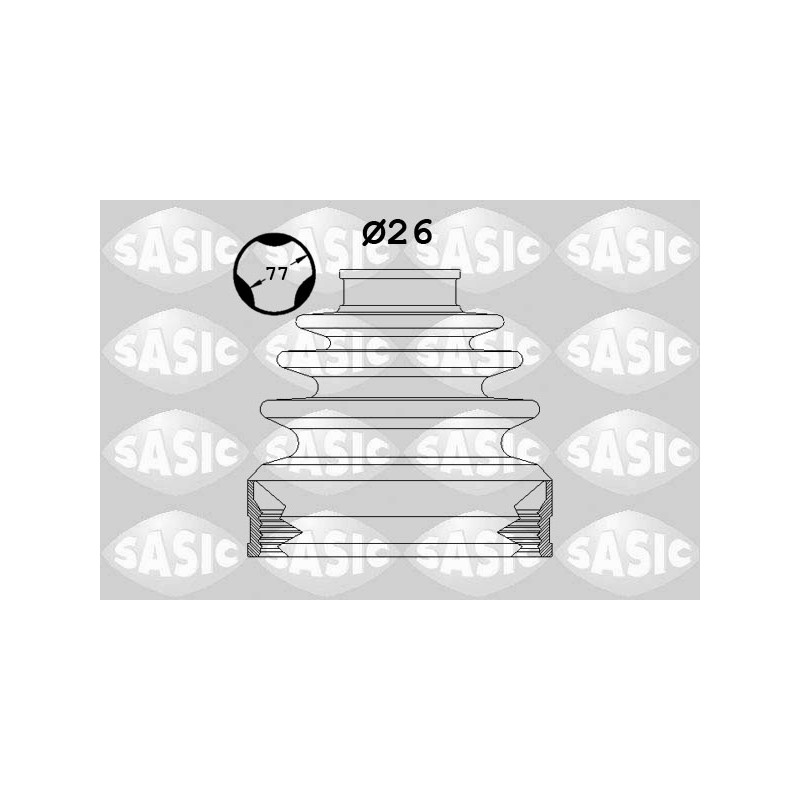 Kit Soufflet De Cardan Pour Nissan Qashqai +2 I Van C9741JD52B C9G41JD52B