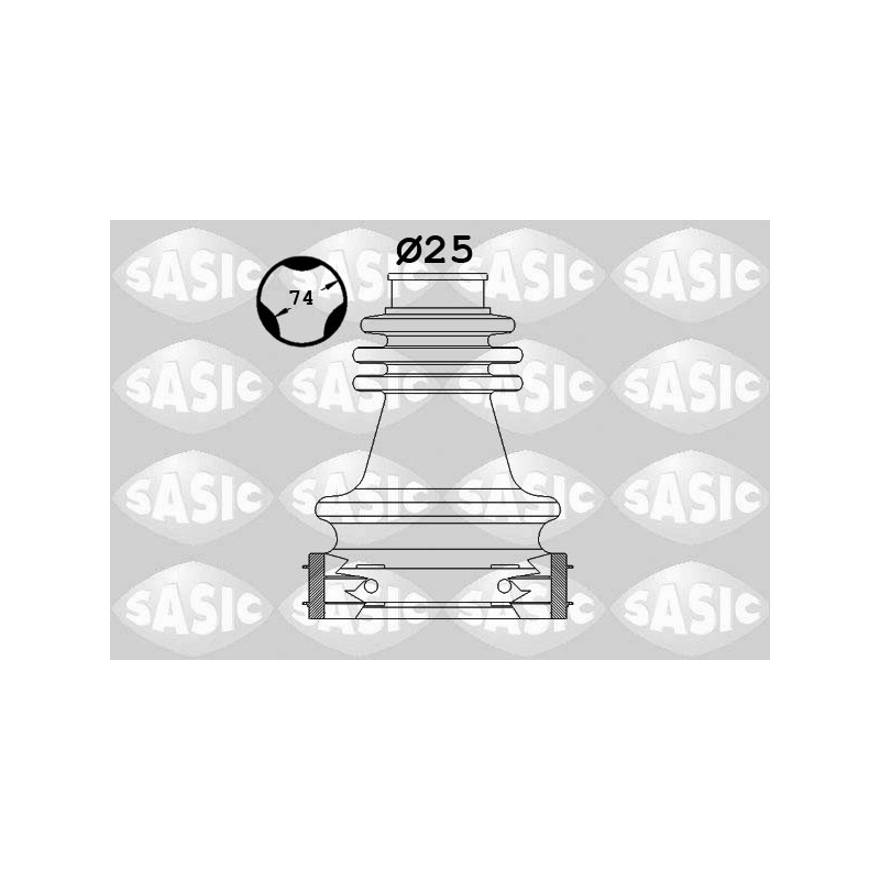 Kit Soufflet De Cardan Pour Renault Espace IV Laguna II III Megane 7701209253