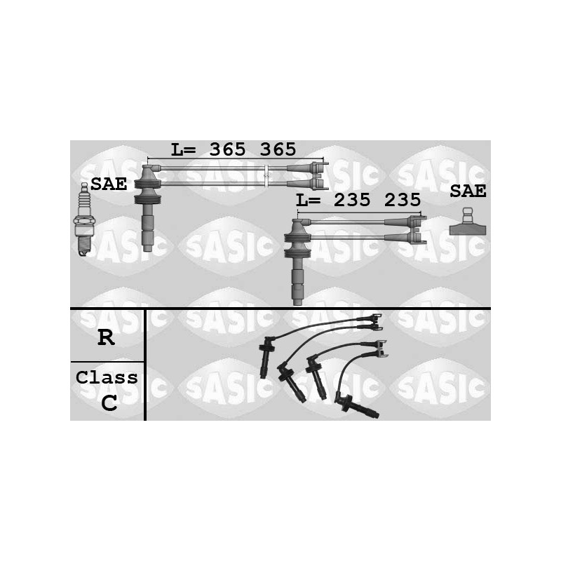 Faisceau D'Allumage Pour Renault Laguna I Safrane II Volvo S40 I V40