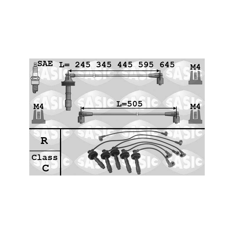 Faisceau D'Allumage Pour Renault Safrane II Volvo 850 C70 I S70 V70 II