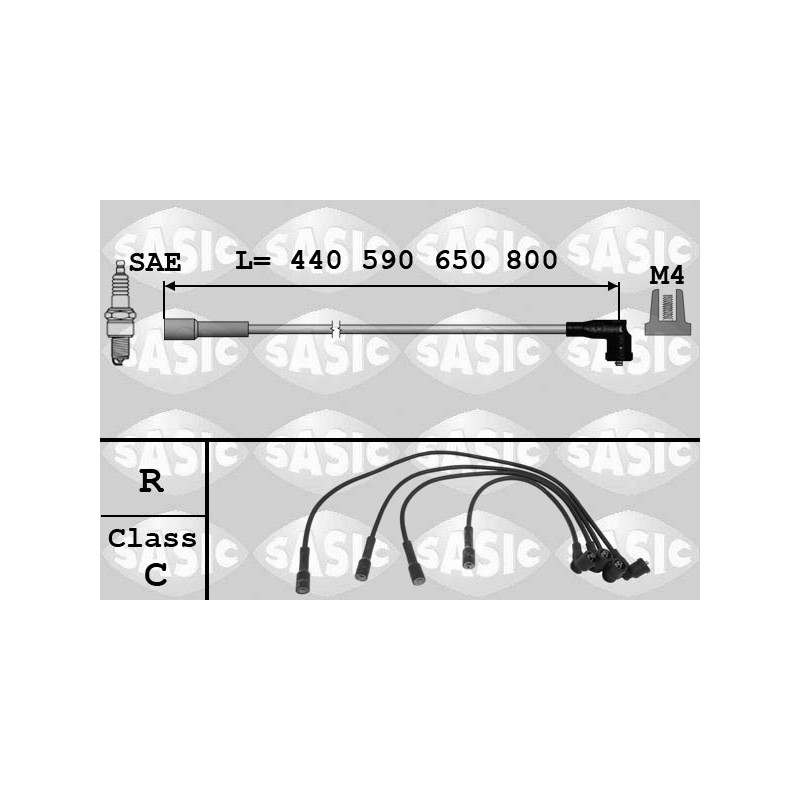 Faisceau D'Allumage Pour Peugeot 306 405 I II 406 605 806 Citroën BX Evasion