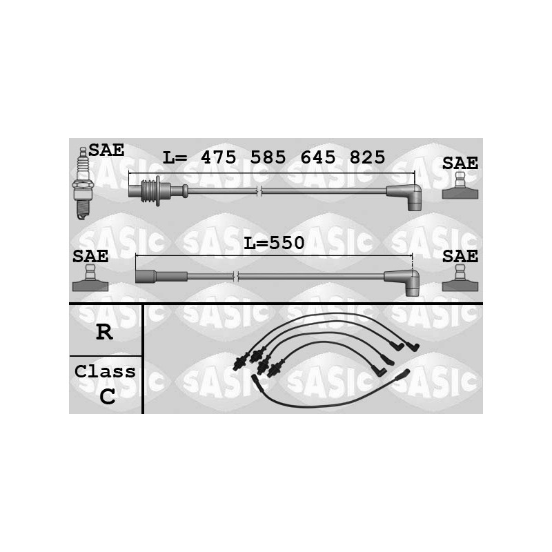 Faisceau D'Allumage Pour Peugeot 205 I II 309 405 Citroën BX