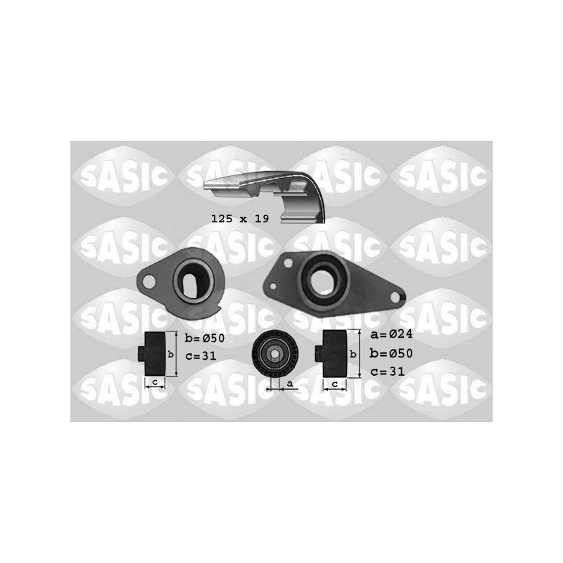 Kit De Distribution Pour Renault 9 11 19 I II 21 Clio Laguna Super 5 Trafic