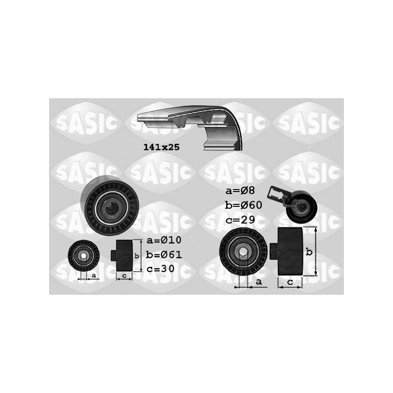Kit De Distribution Pour Peugeot 207 208 II Opel Fiat Ford 1608747480 1754320