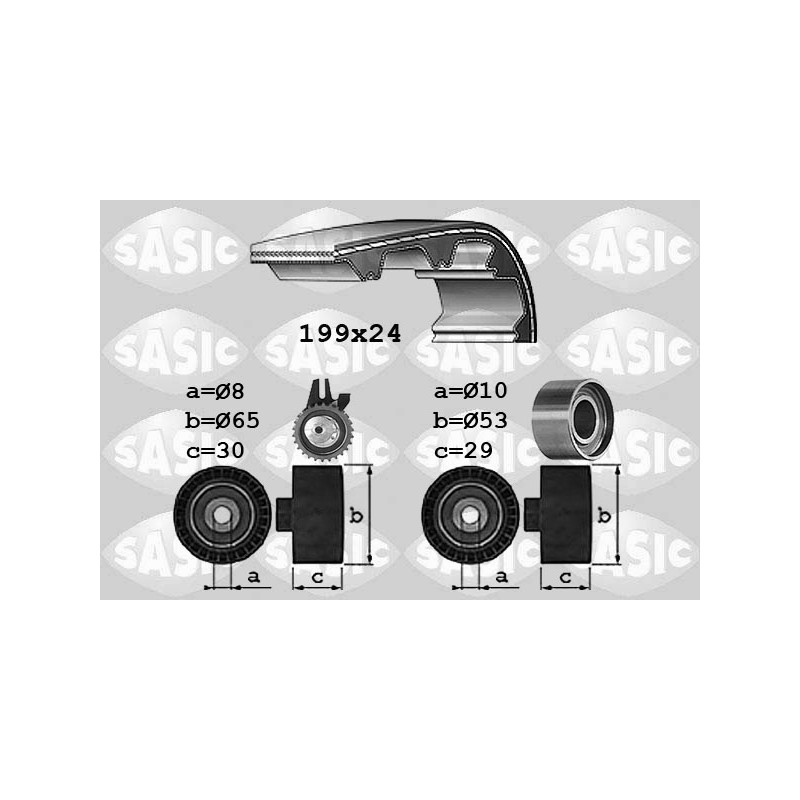 Kit De Distribution Pour Opel Fiat 500X Alfa Romeo Jeep 1606434 71754559 6606029