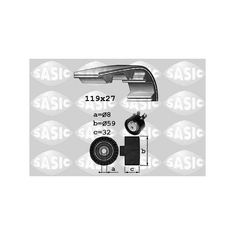 Kit De Distribution Pour Renault Dacia Nissan MERCEDES 130C10474R 1680600Q2N