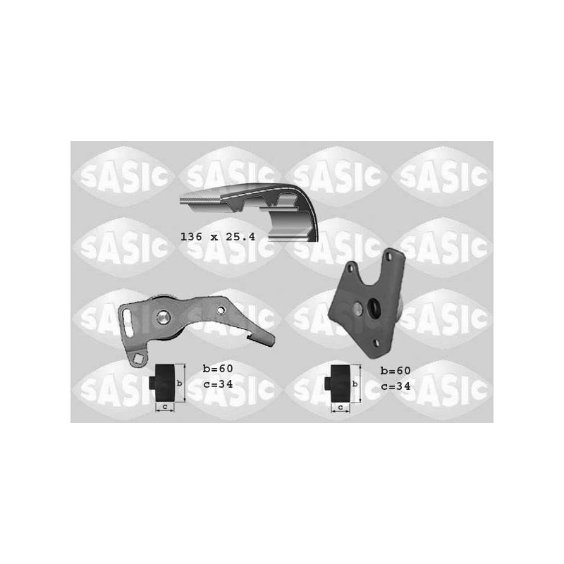Kit De Distribution Pour Peugeot Fiat Suzuki Citroën 083127 9400831279 083131