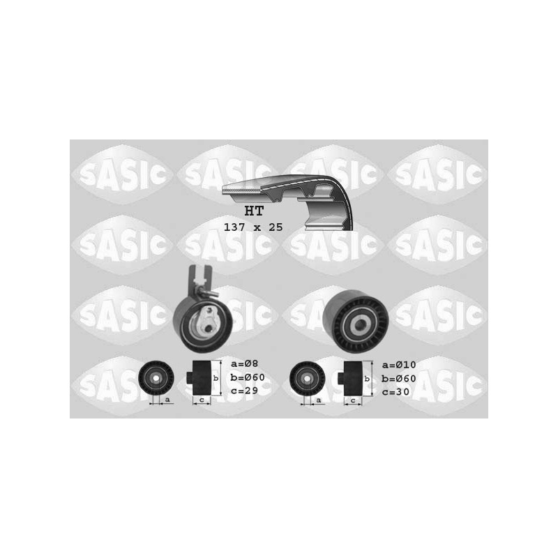 Kit De Distribution Pour Peugeot Fiat Ford Suzuki 0831P1 9467615880 1373306