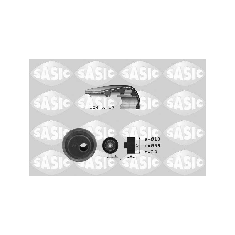 Kit De Distribution Pour Peugeot 106 I II 205 206 306 309 Partner Citroën AX